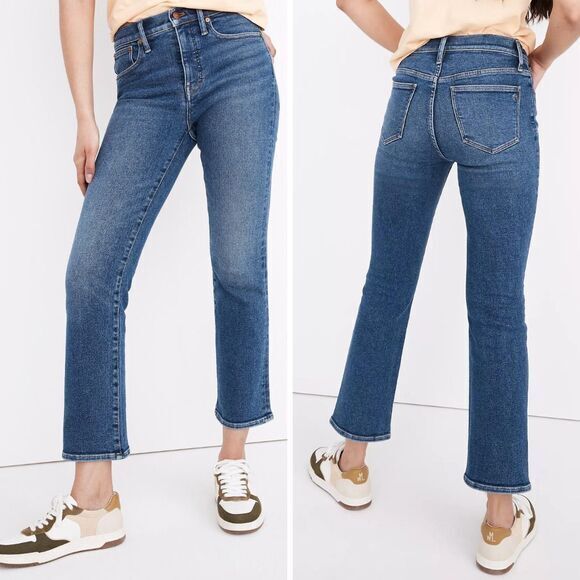NEW Madewell Cali Demi-Boot Jeans in‎ Bodney Wash, 24 - Picture 1 of 15